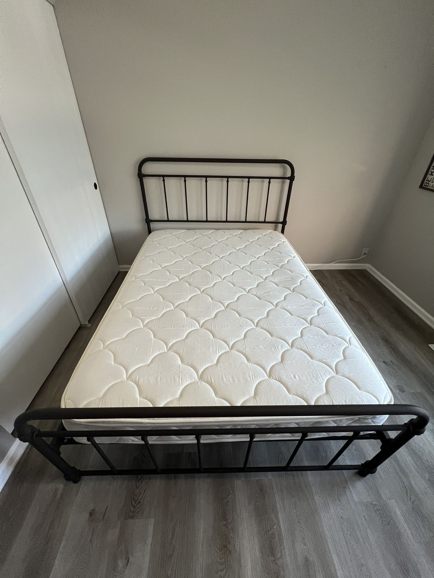 Full Mattress & Bed Frame