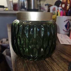 Glass Vase Flower Pot Decor Vintage