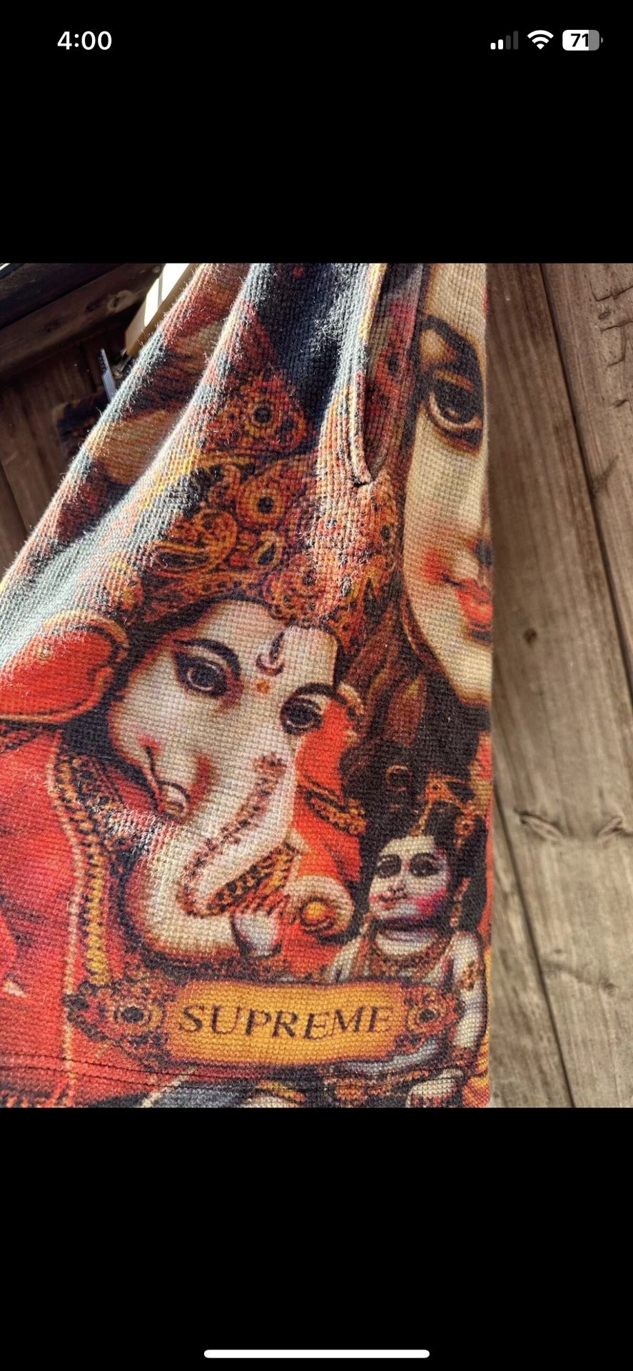 Supreme Ganesh Waffle Shorts