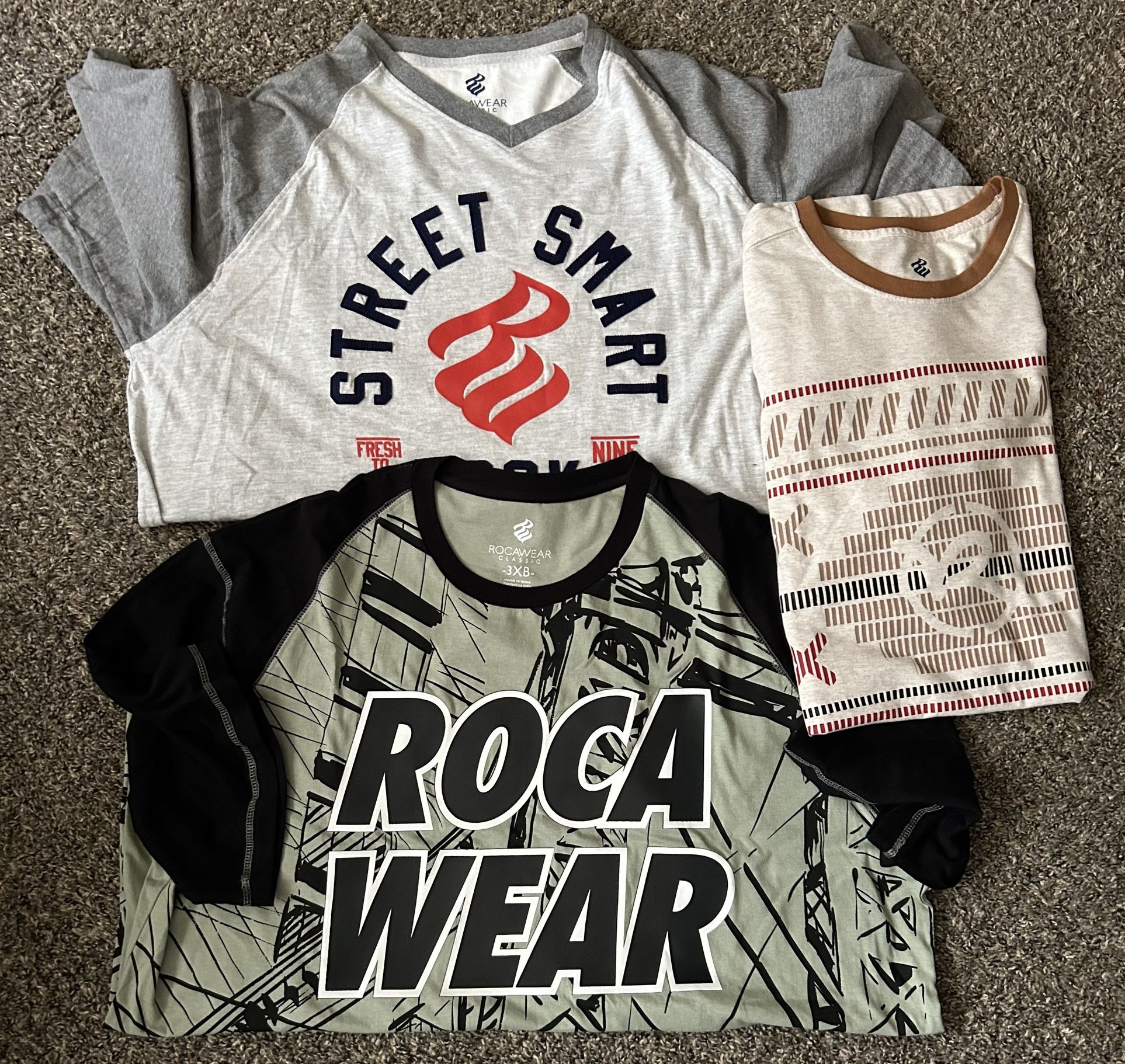 3-Roca Wear T-Shirts Vintage 2000