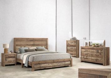 Rustic fun ~ Quality Queen bed set