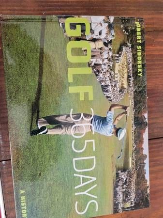 365 DAYS OF GOLF, ROBERT SIDORSKY, MINT CONDITION