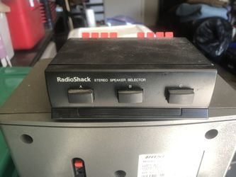 Radio Shack Speaker Selector