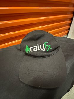 CalyFx “Feel The Effects” Black Embroidered Adjustable Hat