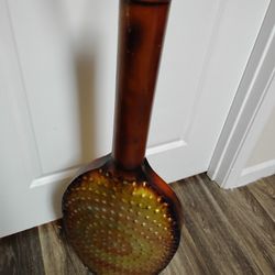Metal Vase, 34"HX12"WX4"D, Decorative Metal Vase