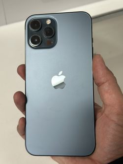 Like New iPhone 12 Pro Max 512 Gb Blue At&t/ Cricket Unlocked