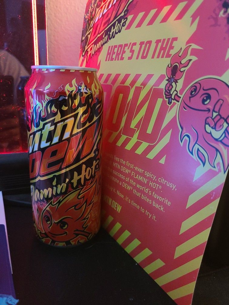 Mtn Dew Flamin Hot Limited Edition