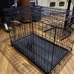 dog cages good condition