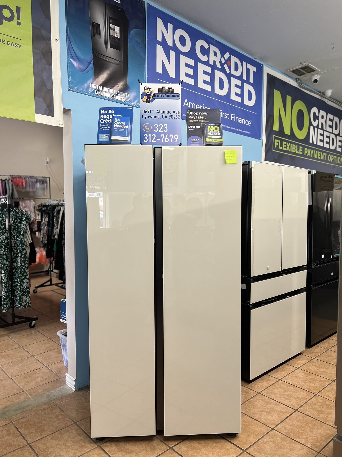 Samsung Bespoke Side By Side 28 Cu Ft Refrigerator With Beverage Center