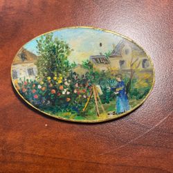 Handpainted By Susan Bracken Over 24k Guild