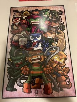 Spider-Man Villains 11x17 Print