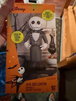 Jack skellington inflatable