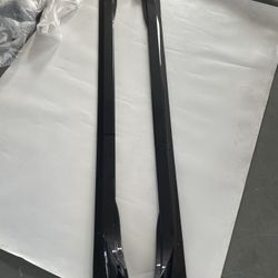 2020-2024 Tesla Model Y Side Skirt Skirts PG Carbon Fiber Style ABS Brand New