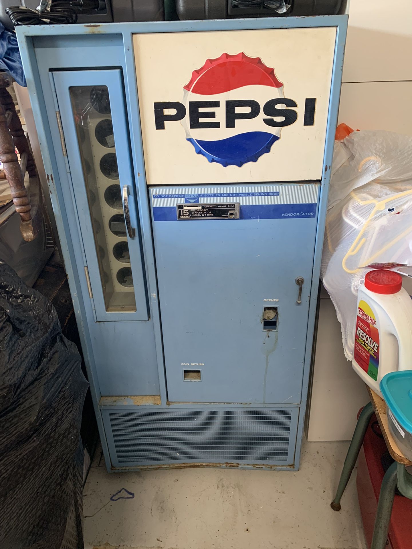 Antique Pepsi Vending Machine
