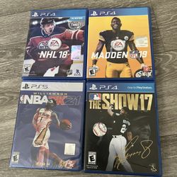 PS4 PS5 Sport Game Bundle 