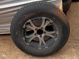 (1) 205-75-15 Trailer Tire