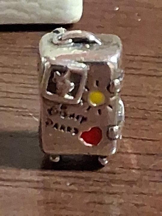 PANDORA DISNEY PARKS AUTHENTIC BRAND NEW DISNEY PARKS VACAY MODE CHARM 2 SIDED