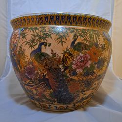 Chinese Hand Painted Huge Bowl