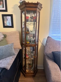 Vintage Curio Cabinet