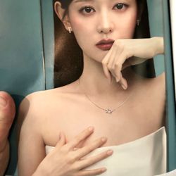 Stone Henge U-Lock silver necklace