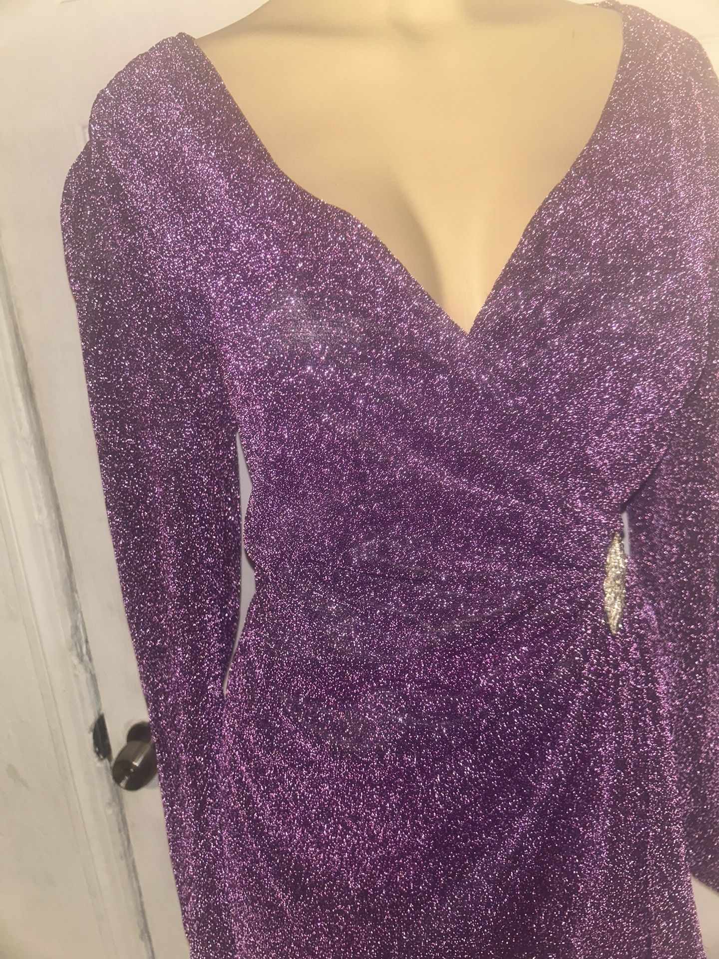Purple Shine Dress