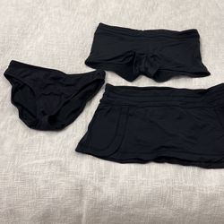 Jag Swimwear Bottom Bundle 3 Pieces Black 