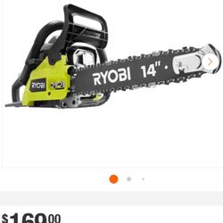 RYOBI 14 in. 37cc 2-Cycle Gas Chainsaw