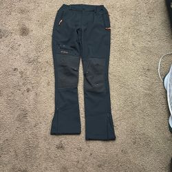 Postropaky Women’s Black Ski Pants – Size 4 Regular – Waterproof & Insulated