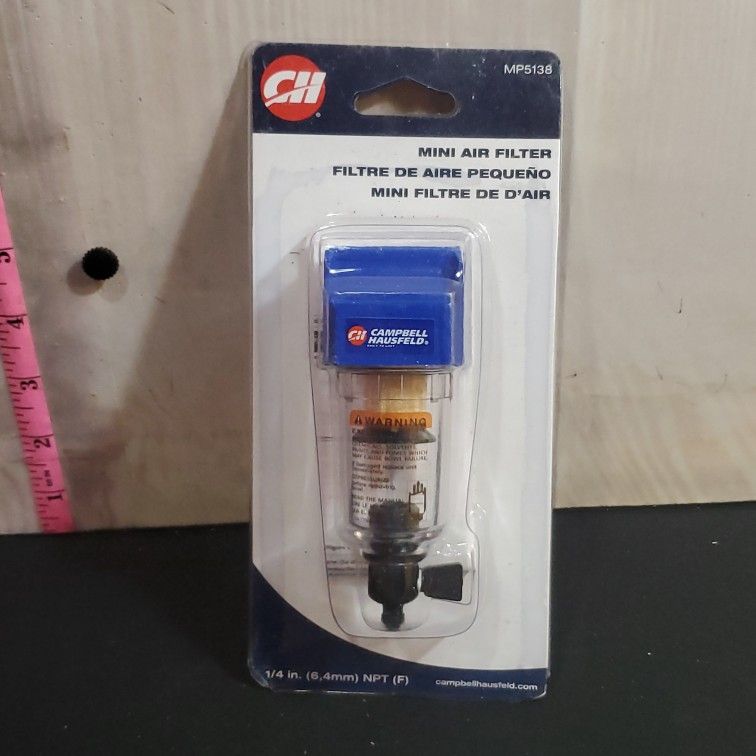 @CHV. Campbell Hausfeld MP5138 AIR COMPRESSOR FILTER TRAP