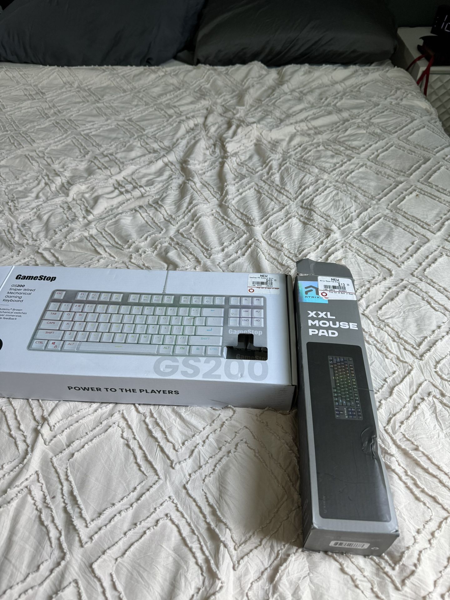 Gaming Keyboard Mouse And Mousepad