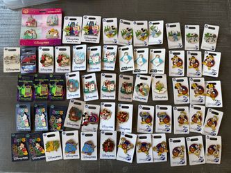 Disney Pins $14 each, except the Princess 4pack is $40