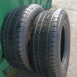 2 Used Tires 255/65/R16