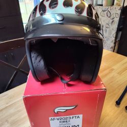 Motorcycle Helmet, N.I.B. Arthur Fulmer V2 Flamethrower
