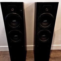 Tower Speakers and Stereo Receiver