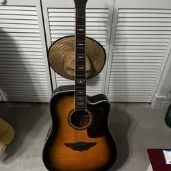 Keith Urban Guitar And Stand