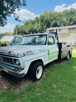 Vintage Ford F-Series Flatbed Work Truck