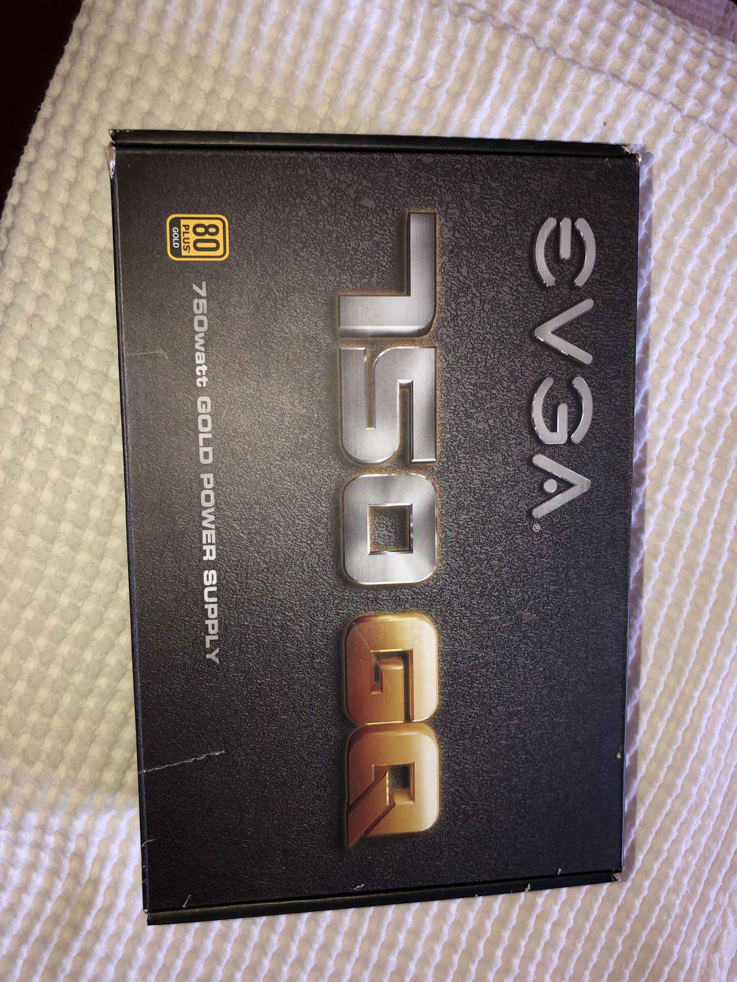 EVGA 750W GQ PSU Gold Rated Semi Modular