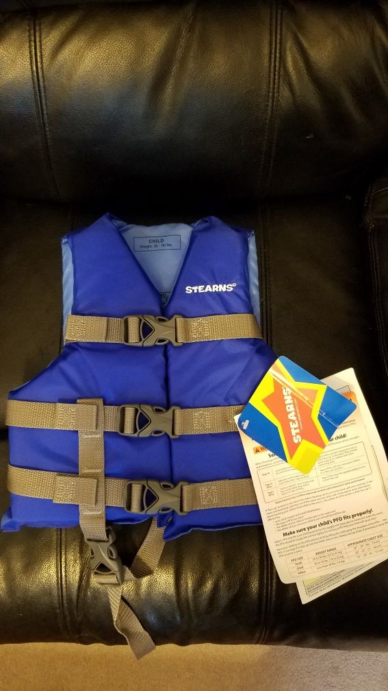 Stearns Child's boating vest