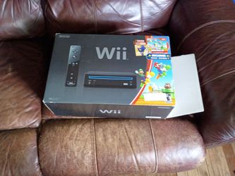 Black Nintendo Wii box