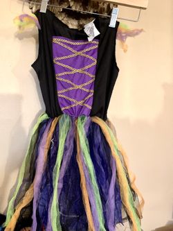 Witch Costume Lights Up Size 4-6