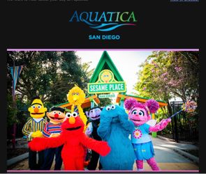 Sesame place tickets con una línea rápida