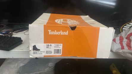 Timberland Heritage Lace Up Dark Blue Suede