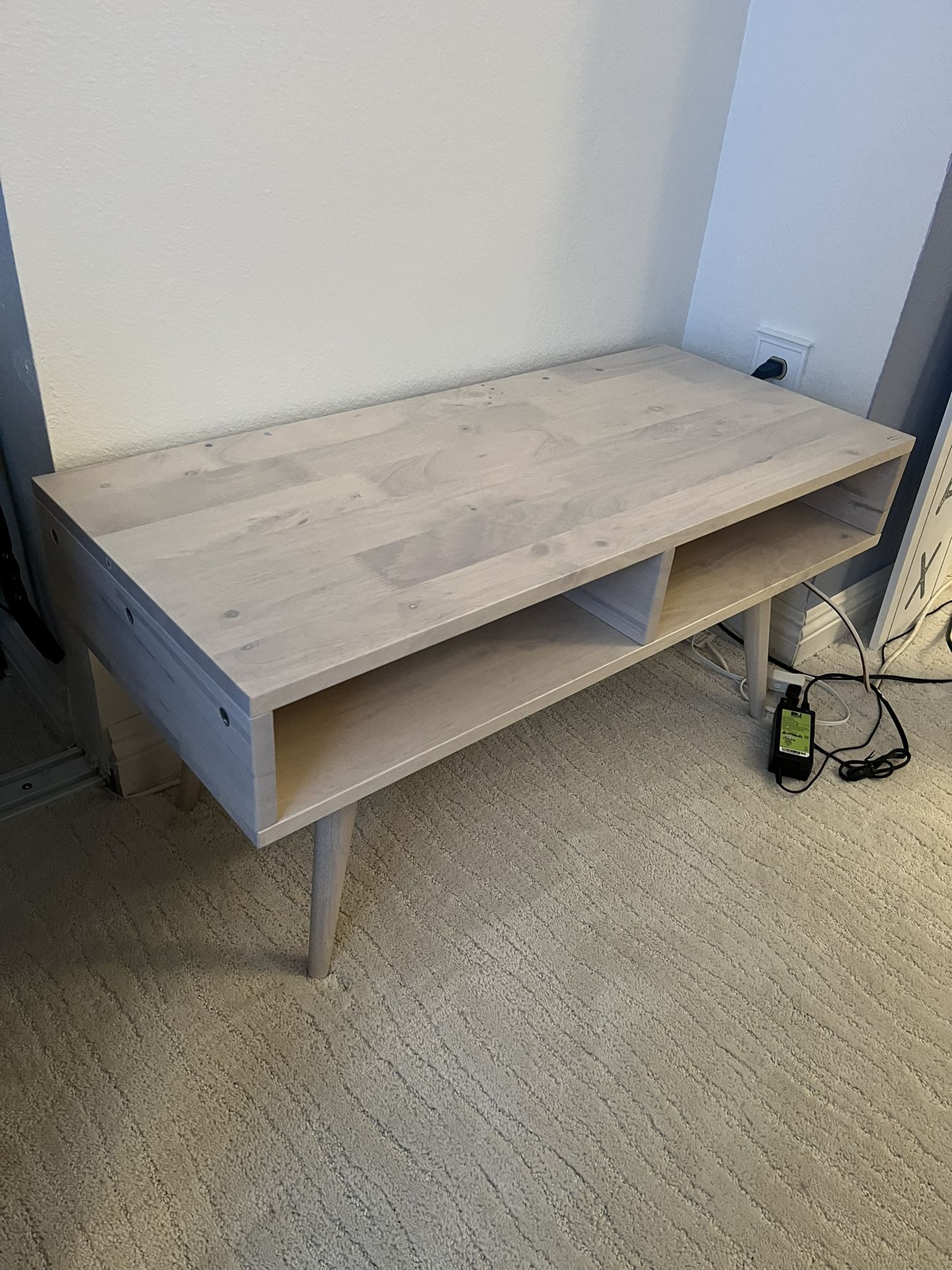 Solid Wood Media Console/Coffee Table