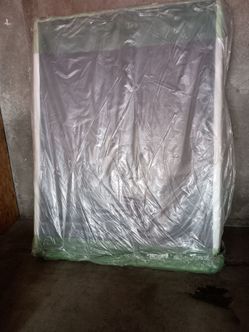 Mattress Box spring in Plastic Wrap