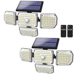 2 Pack Solar Lights- ($35)