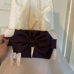 Flower Girl Dress Bow 