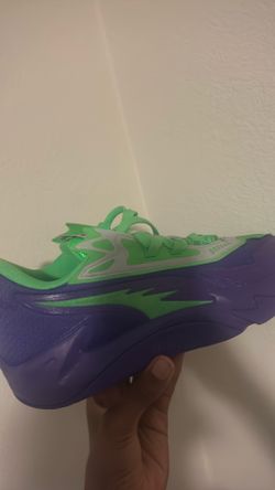 Adidas Sneakers Green and Purple