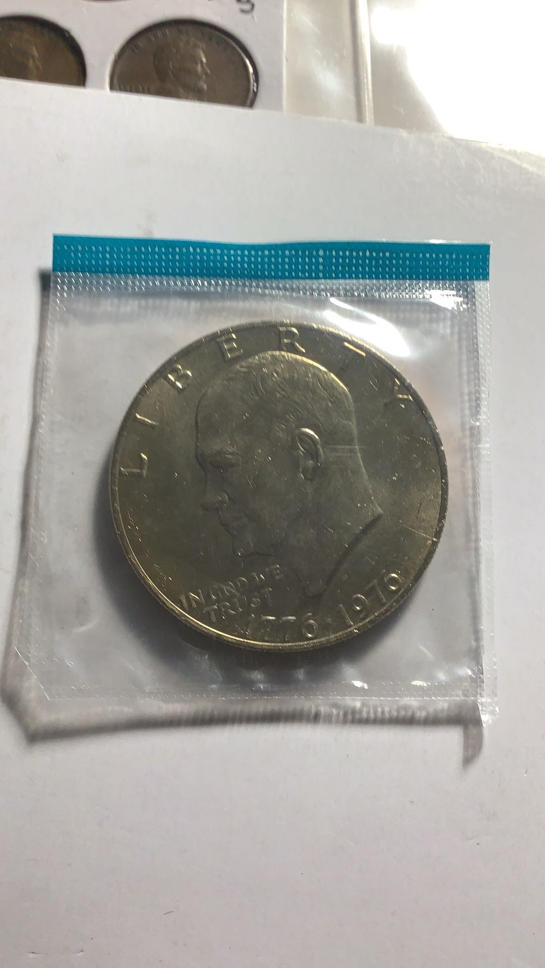 1976 Ike Half Dollar Coin For Sale