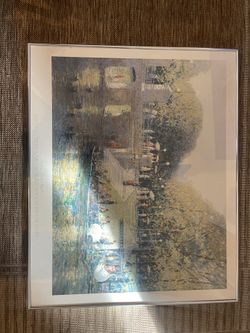 John C. Terelak Boston Public Garden Framed Painting