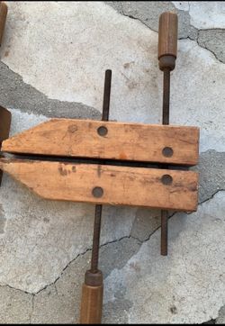 Vintage 12” 712 Cincinnati Tool Company USA Hargrove Wood Clamp 